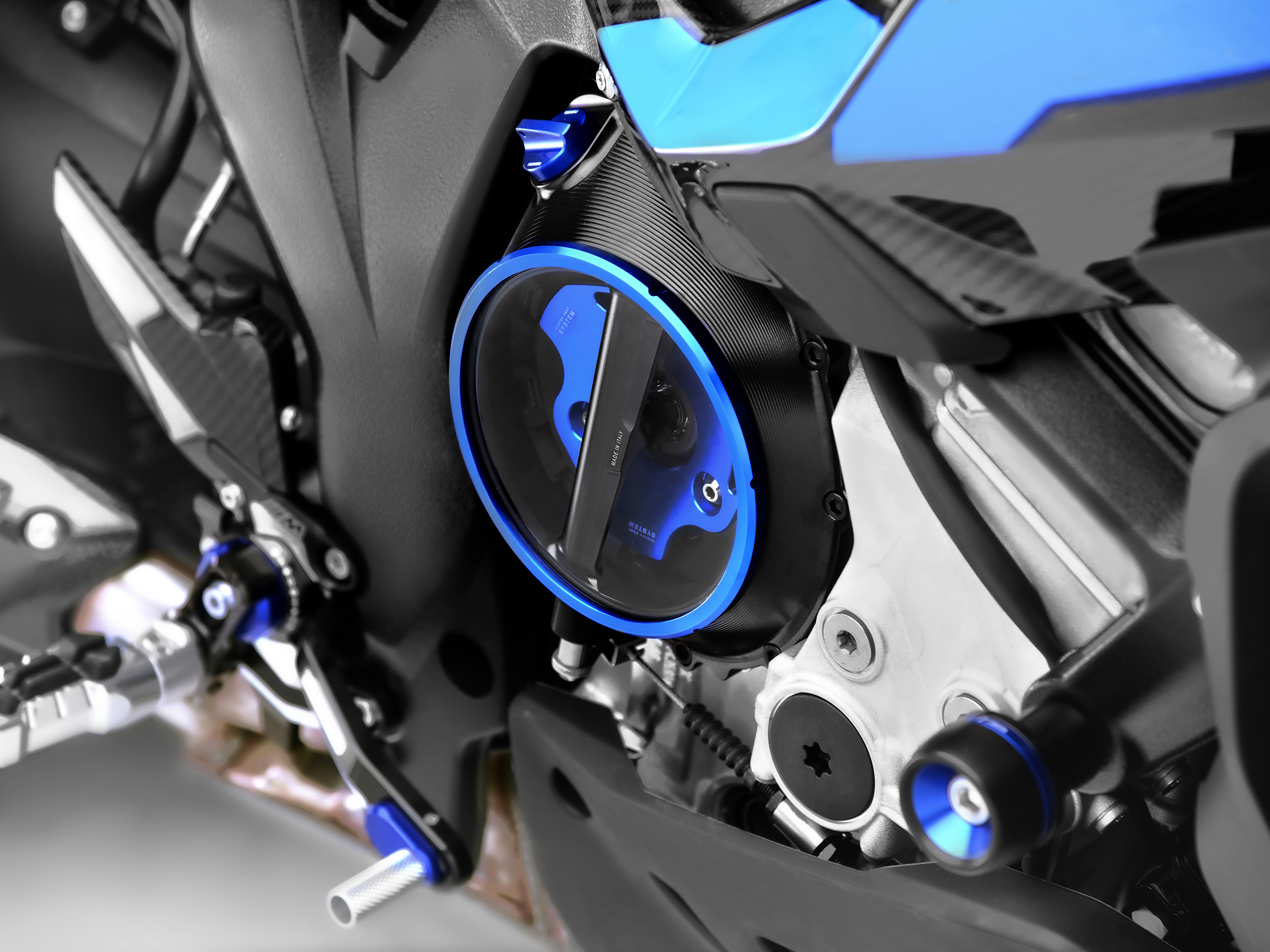 Rizoma Clear Wet Clutch Cover kit - OILQUARIUM for the BMW S1000RR (2020+) / S1000R / S1000XR (2021+) / M1000R / M1000XR Rizoma Clear Wet Clutch Cover kit - OILQUARIUM for the BMW S1000RR (2020+) / S1000R / S1000XR (2021+) / M1000R / M1000XR